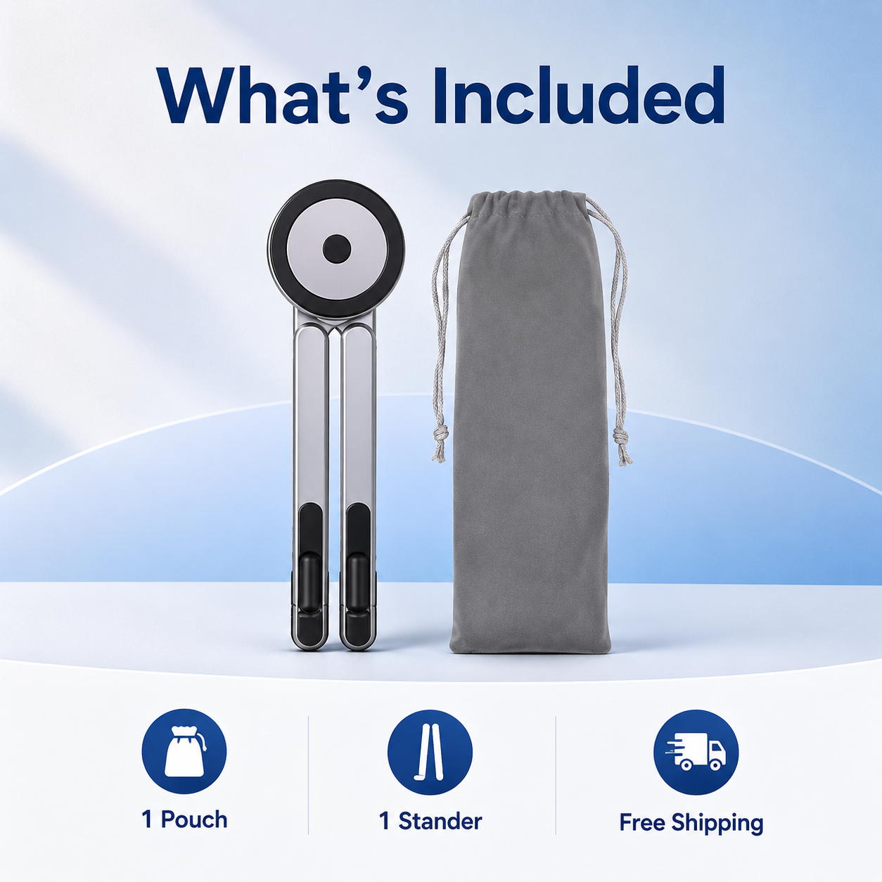 Foldable Magnetic Car Phone Holder